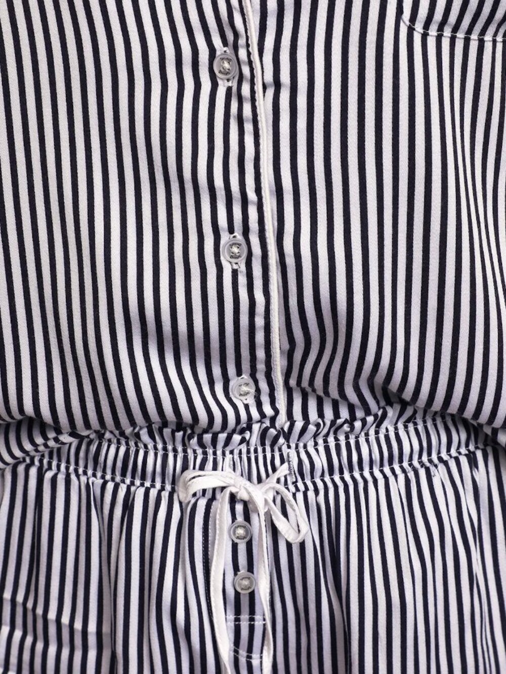 Splendid Heavenly Navy Blue and White Striped Pajama Set - Picture 6 of 16